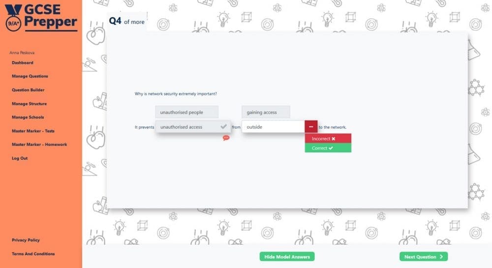 GCSEprepper development 4