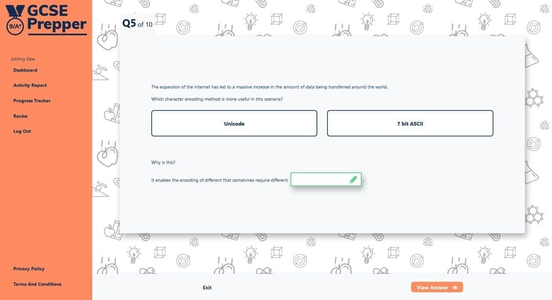 GCSEprepper development 3