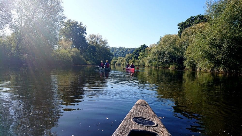A Lazy Canoe Trip Down the River A Lazy Canoe Trip Down the River
