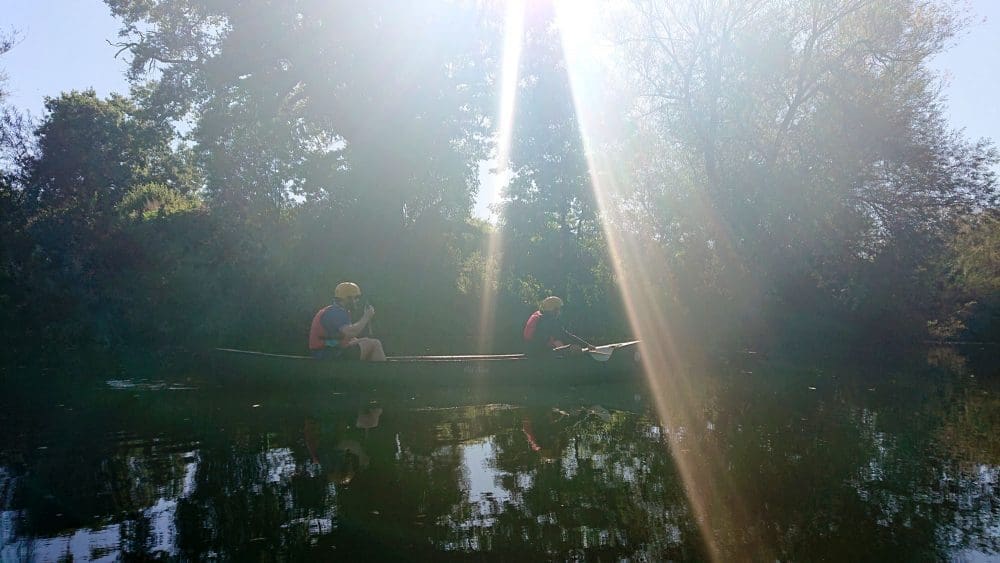 A Lazy Canoe Trip Down the River A Lazy Canoe Trip Down the River