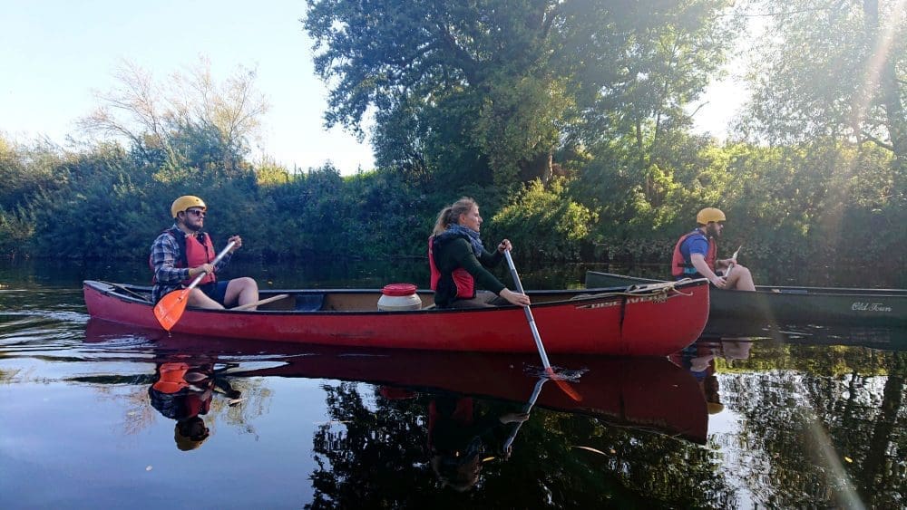 A Lazy Canoe Trip Down the River A Lazy Canoe Trip Down the River