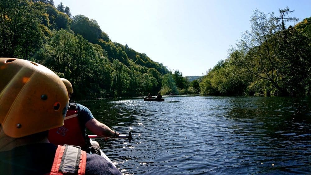 A Lazy Canoe Trip Down the River A Lazy Canoe Trip Down the River
