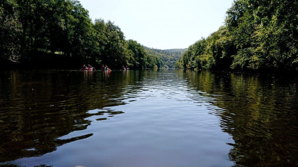 A Lazy Canoe Trip Down the River A Lazy Canoe Trip Down the River