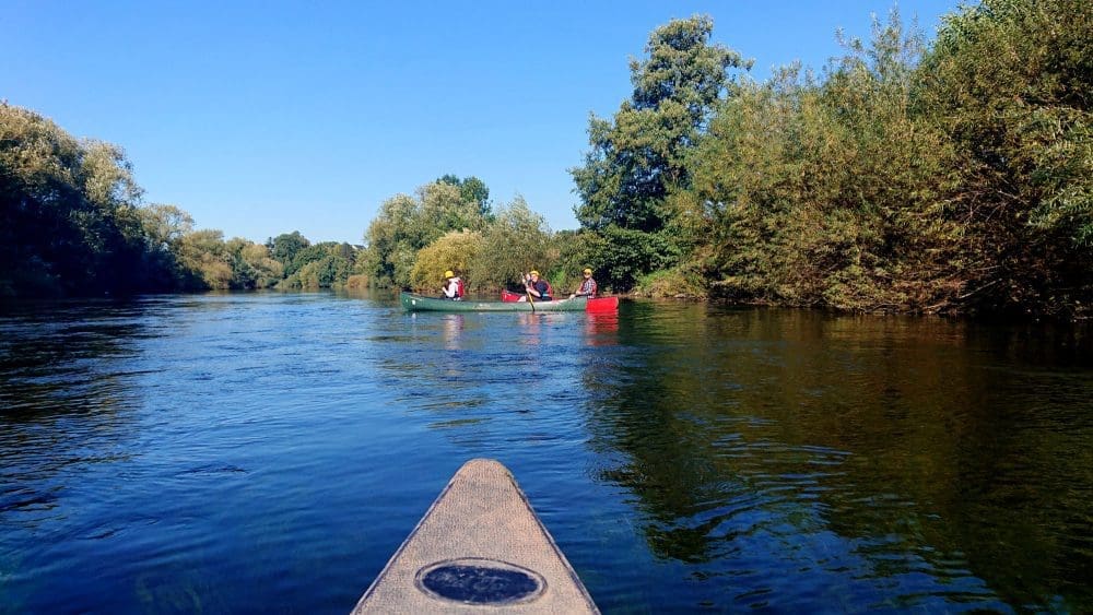 A Lazy Canoe Trip Down the River A Lazy Canoe Trip Down the River