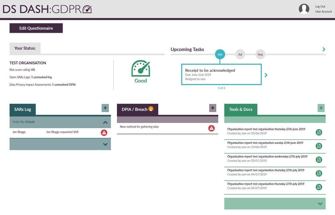 ds-dash gdpr